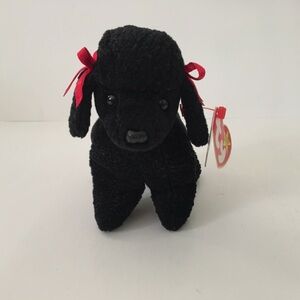 TY Beanie Baby Gigi the Poodle was born with Errors in 1997. See desc. pictures!
